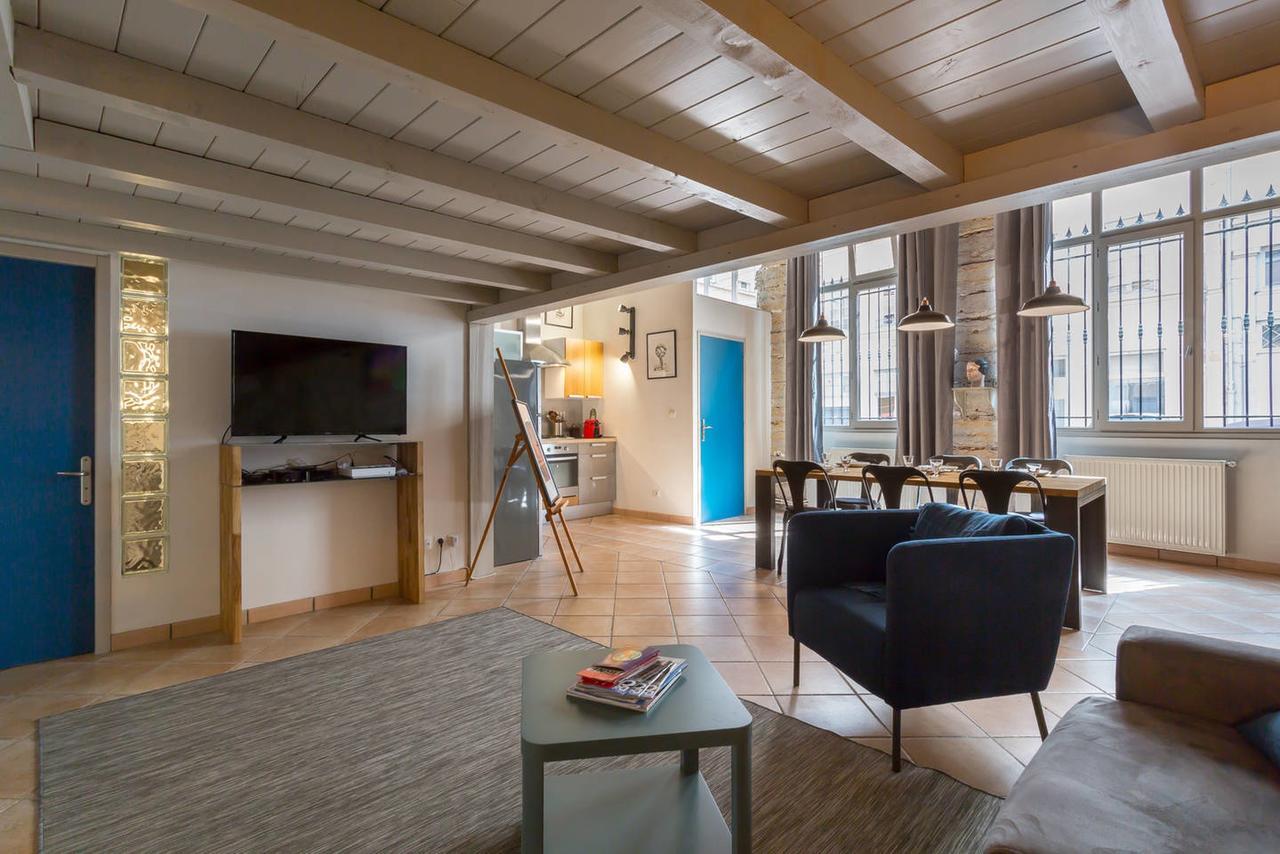Apartament Guestready- Typical Croix-Roussien Flat Lyon Zewnętrze zdjęcie
